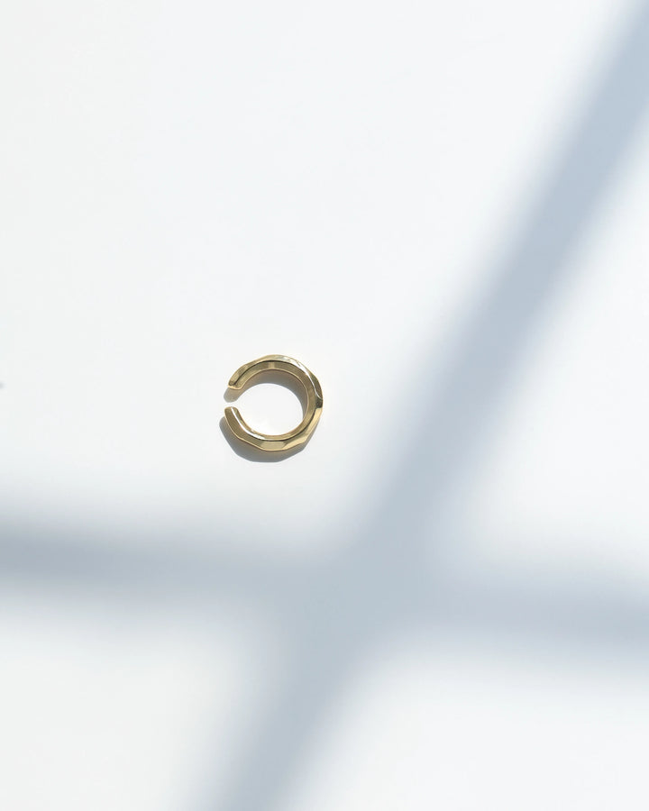 s925 cut earcuff #P28