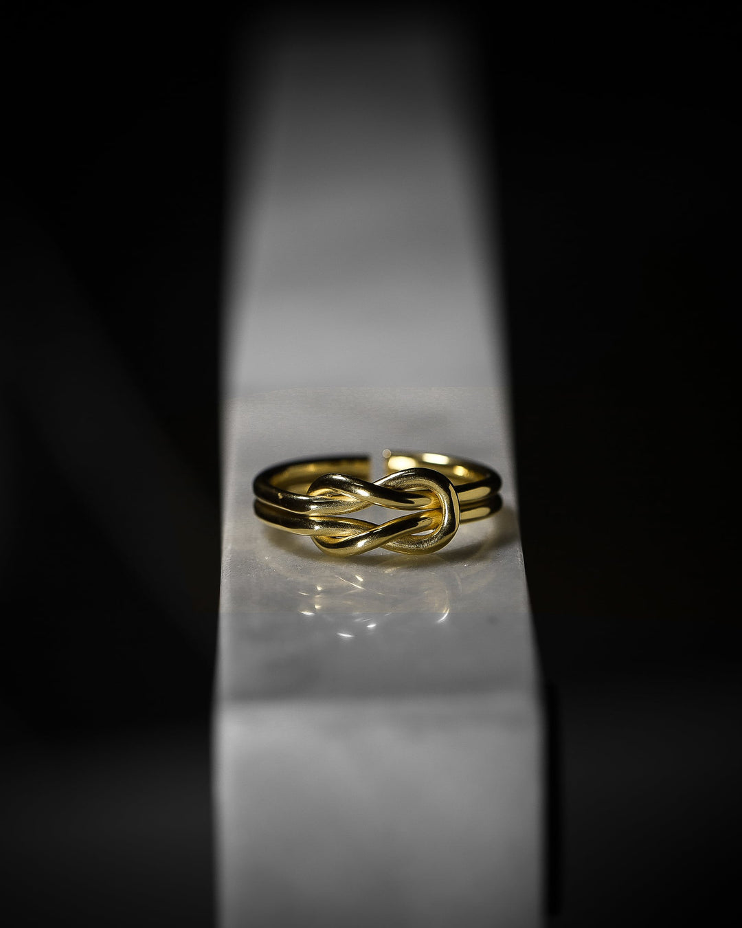 316L knot ring #R03