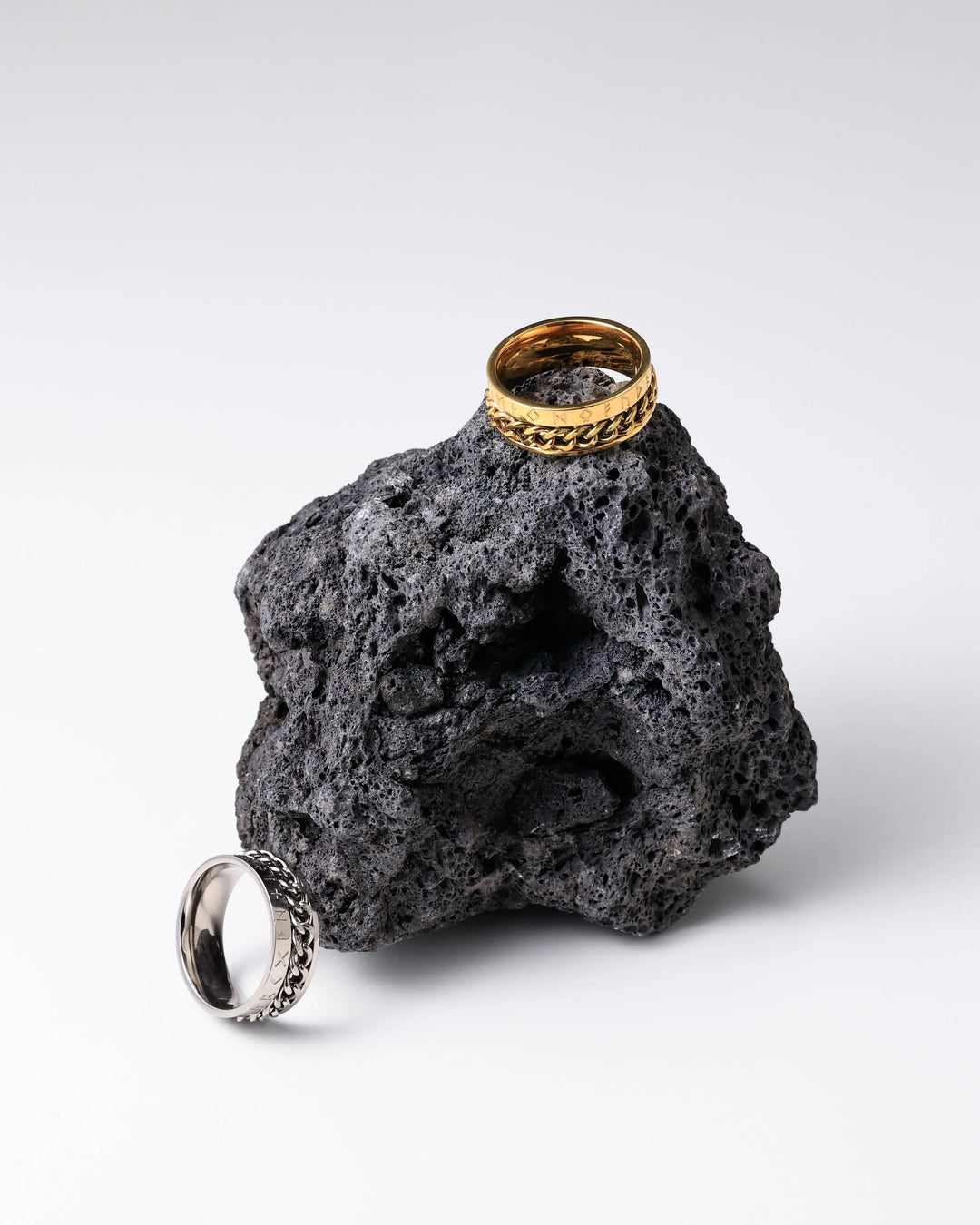 316L stainless  chain ring #R06