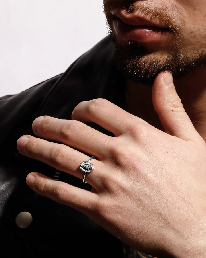 316L hawaiian medai ring #R21
