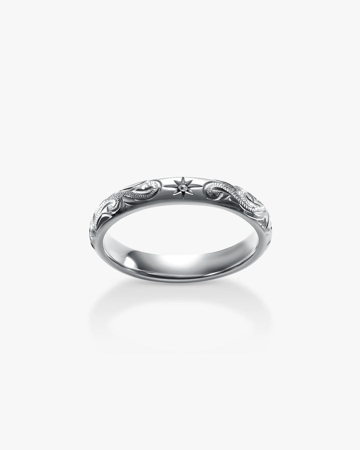 316l hawaiian sun ring #R22