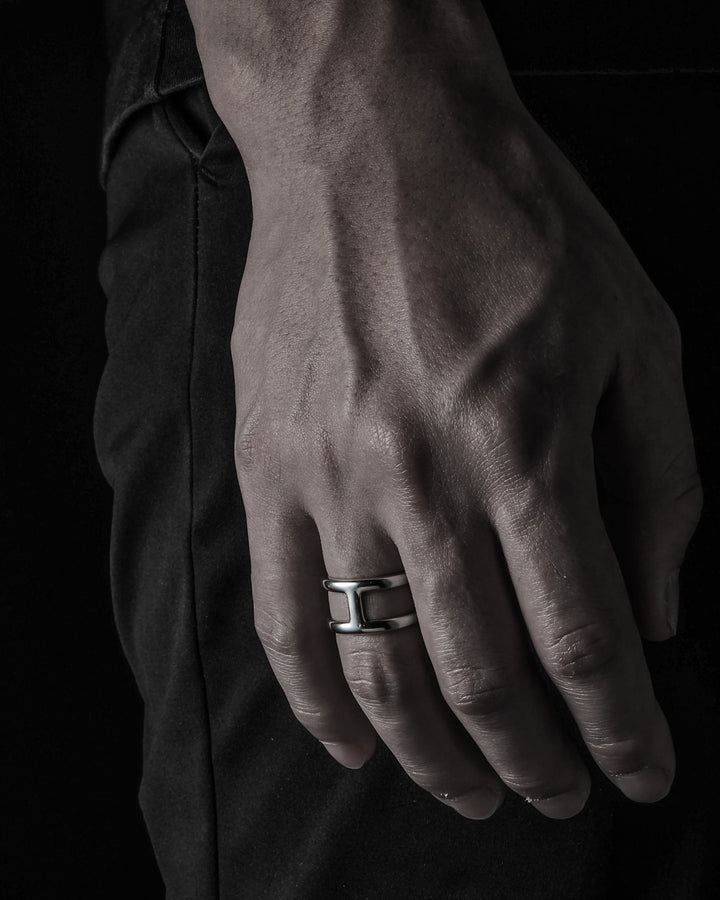 316L h ring #R24