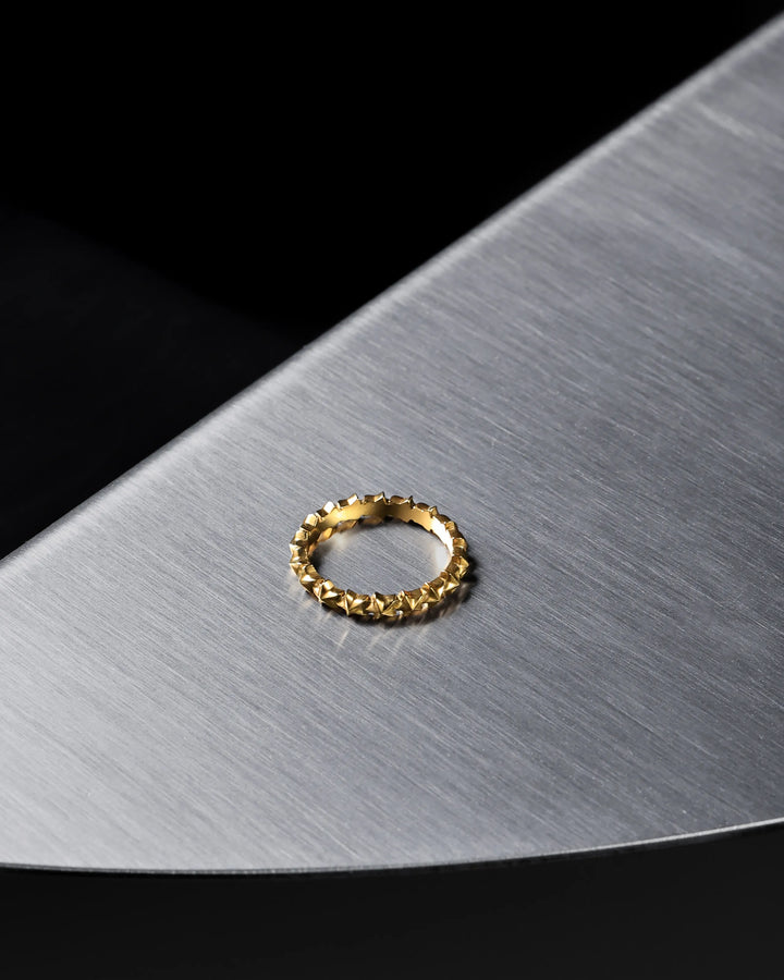 316L star ring #R29