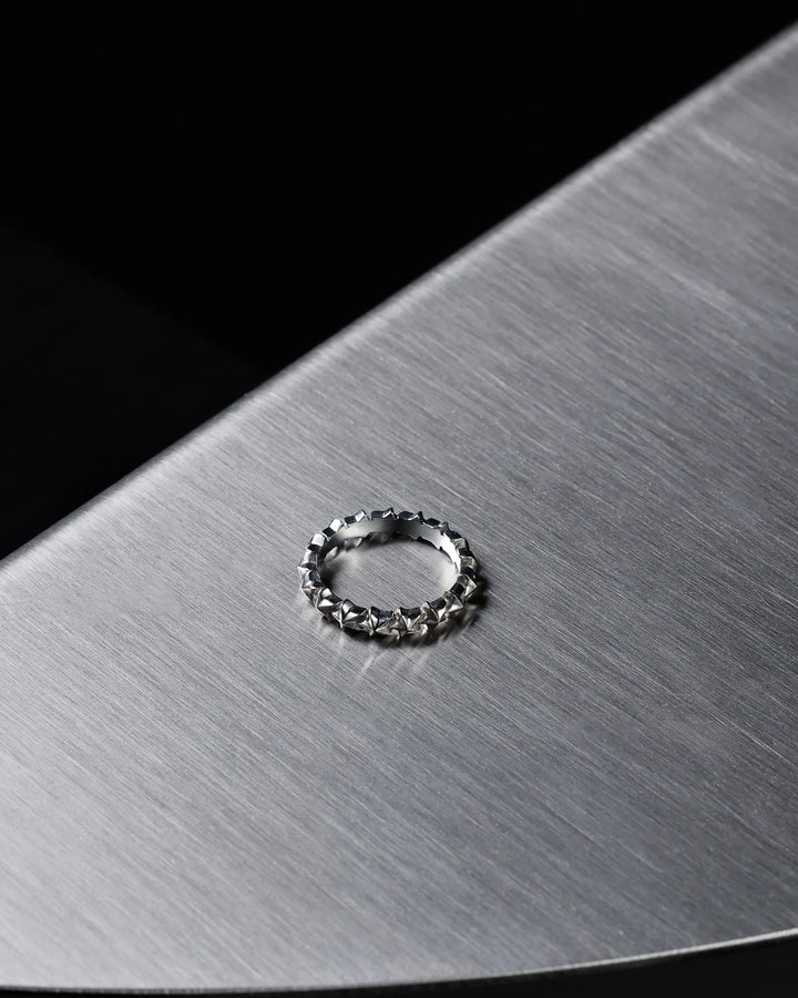 316L star ring #R29
