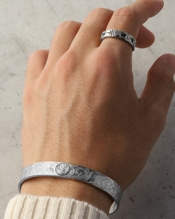 316L sun chain ring #R32