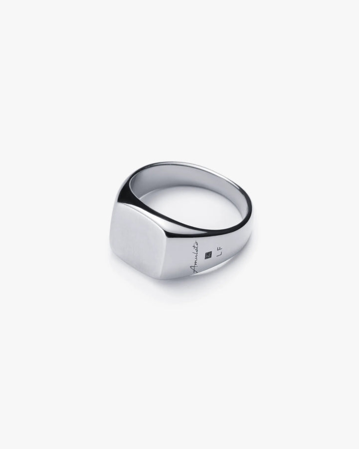 316L signet ring #R33