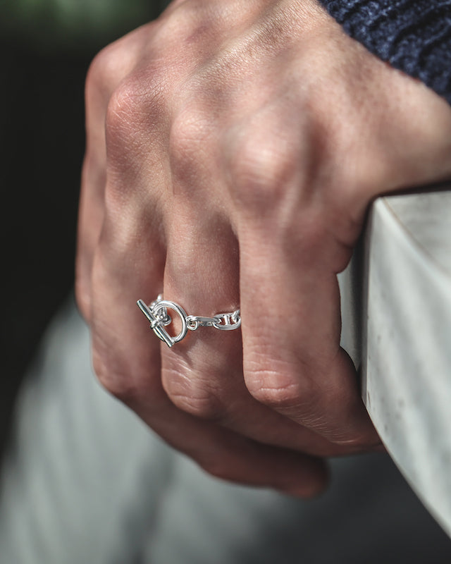 s925 anchor ring #R38 – LOSE FORD s925 anchor ring #R38 – LOSE FORD