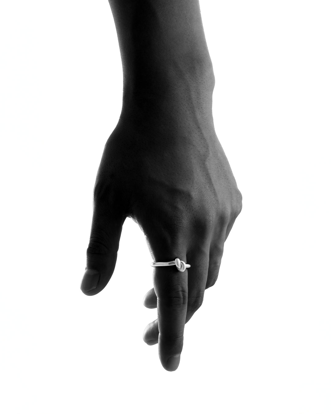 316L knot ring #R42