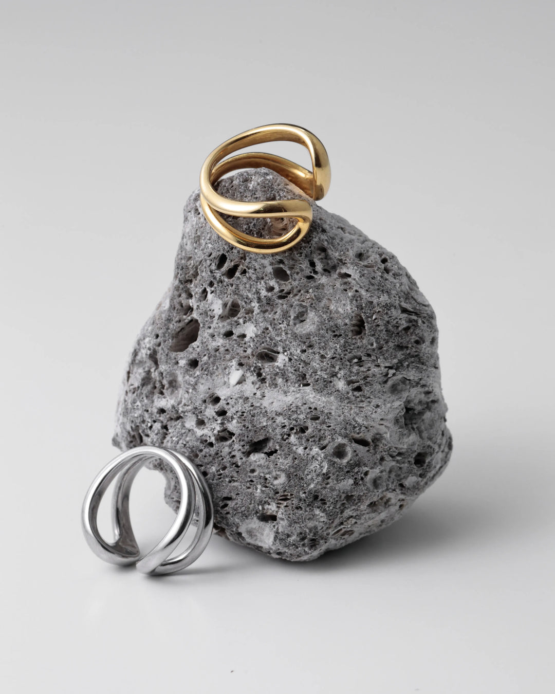 316L curve ring  #R51