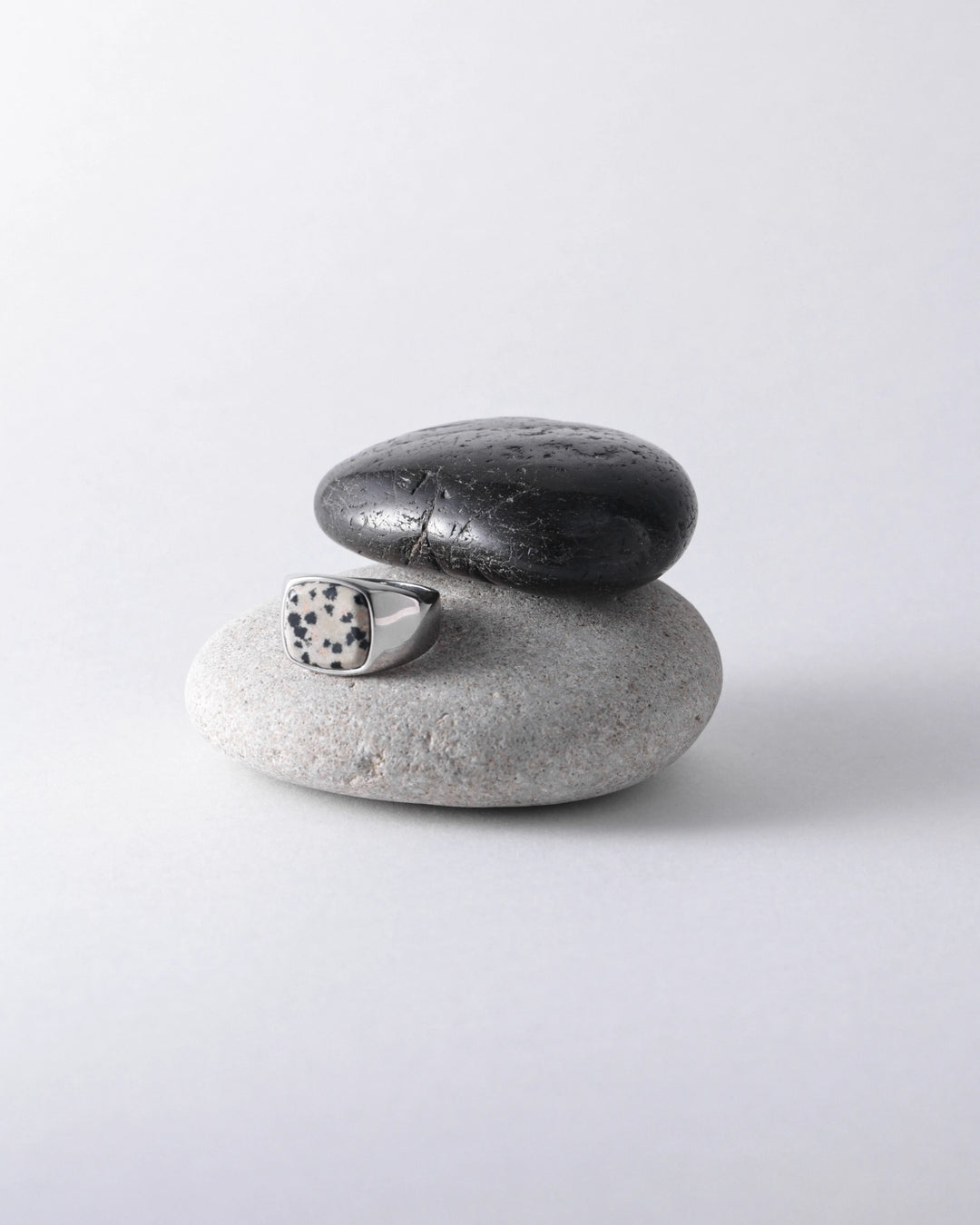 316L Jasper signet ring #R63